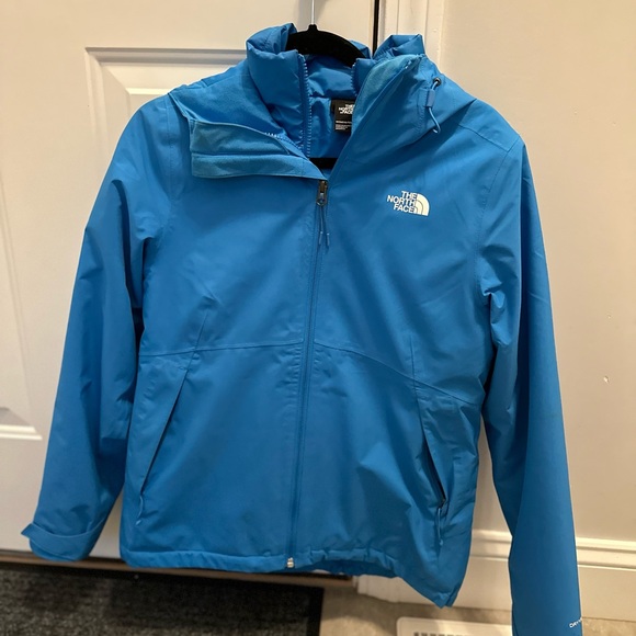 North Face women’s Carto triclimate jacket in blue - Picture 2 of 5